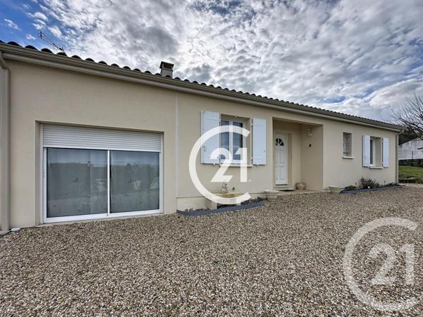 Maison à vendre  4 pièces - 103 m2 GENTE - 16