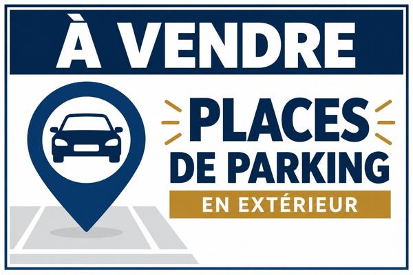 Parking extérieur à ARBONNE (64210)