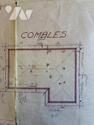 Maison d'habitation avec jardin attenant