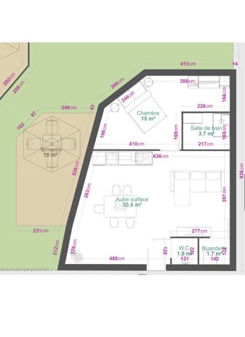 Roanne (42300) A VENDRE - ROANNE BORDS DE LOIRE - APPARTEMENTS LIVRÉS EN PLATEAU DANS COPROPRIÉTÉ RÉNOVÉE