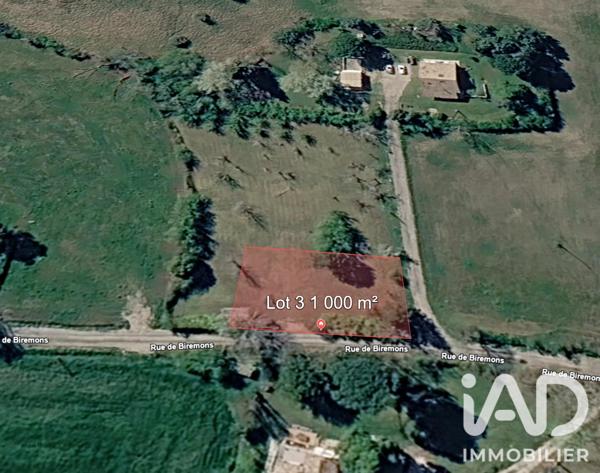 Terrain à vendre 1 000 m² Casteljaloux