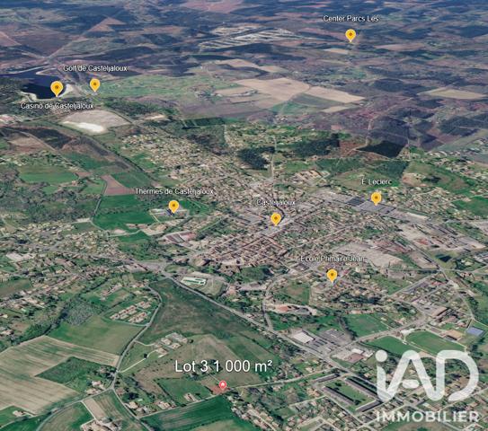 Terrain à vendre 1 000 m² Casteljaloux
