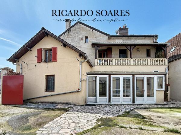 60160 MONTATAIRE - MAISON DE VILLE 160 m2 / GRAND SÉJOUR / 5 CHAMBRES / GARAGE / STUDIO INDEPENDANT