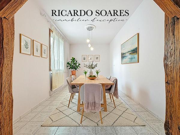 60160 MONTATAIRE - MAISON DE VILLE 160 m2 / GRAND SÉJOUR / 5 CHAMBRES / GARAGE / STUDIO INDEPENDANT