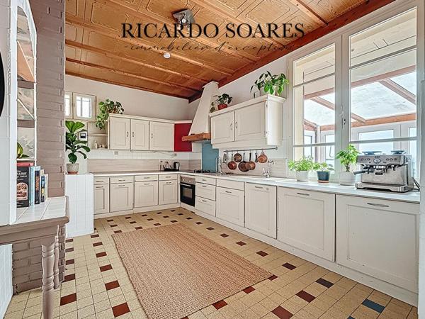 60160 MONTATAIRE - MAISON DE VILLE 160 m2 / GRAND SÉJOUR / 5 CHAMBRES / GARAGE / STUDIO INDEPENDANT