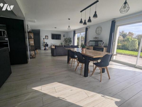 A VENDRE : MARIGNY proche des commodités, pavillon de plain-pied de 141 m2