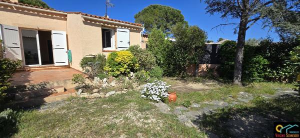 Sausset-les-Pins (13960) Maison plain-pied 43m² avec jardin, vue mer et parking
