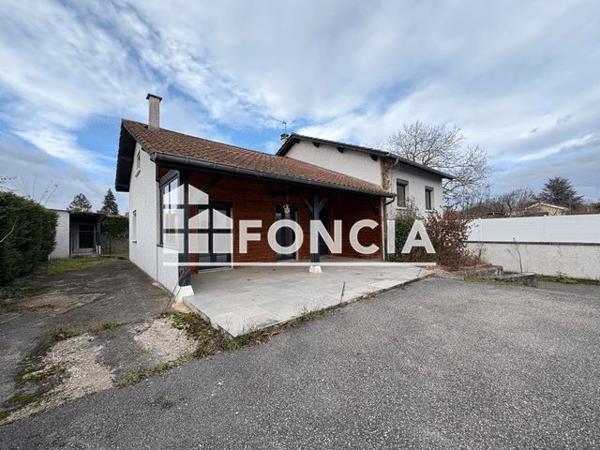 Location Maison 6 pièces 133.59 m² - 35 ROUTE DE PORT GALLAND Saint Maurice De Gourdan 01800