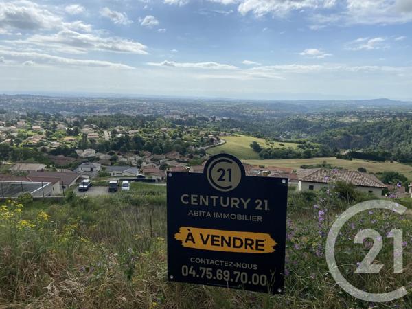 Terrain à vendre  1281 m2 ANNONAY - 07