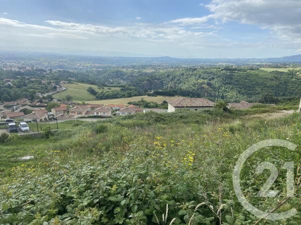 Terrain à vendre  1281 m2 ANNONAY - 07