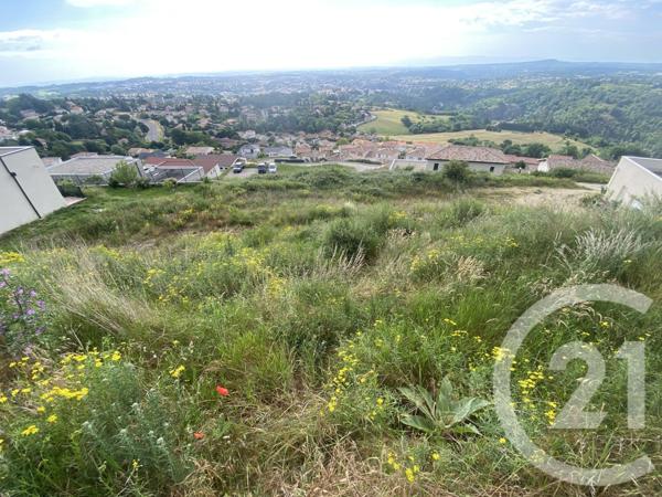 Terrain à vendre  1281 m2 ANNONAY - 07