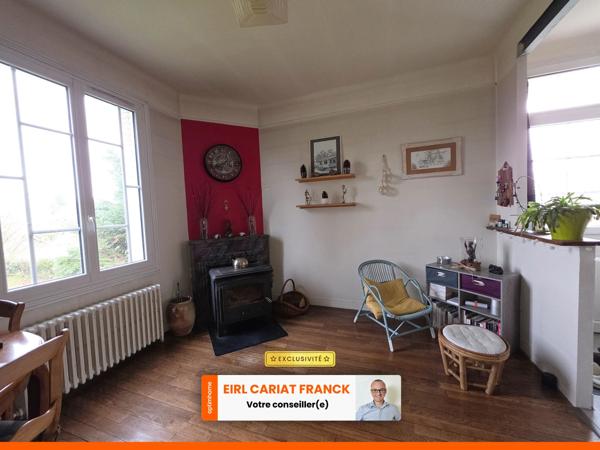 MAISON DE 104 M² AVEC SOUS-SOL, L’ENSEMBLE SUR 1270 M² DE TERRAIN CLOS :
