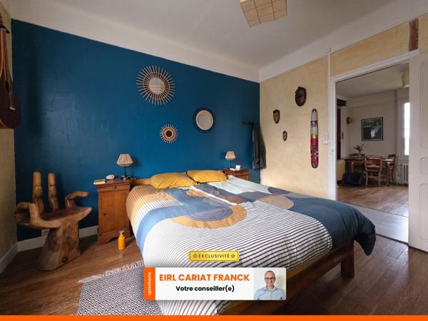 MAISON DE 104 M² AVEC SOUS-SOL, L’ENSEMBLE SUR 1270 M² DE TERRAIN CLOS :