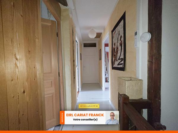 MAISON DE 104 M² AVEC SOUS-SOL, L’ENSEMBLE SUR 1270 M² DE TERRAIN CLOS :