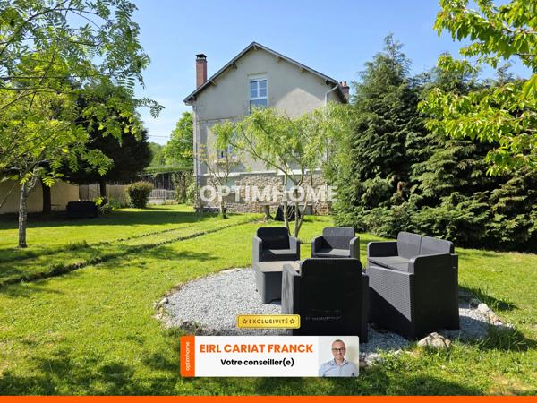 MAISON DE 104 M² AVEC SOUS-SOL, L’ENSEMBLE SUR 1270 M² DE TERRAIN CLOS :