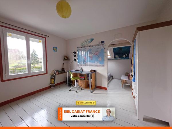 MAISON DE 104 M² AVEC SOUS-SOL, L’ENSEMBLE SUR 1270 M² DE TERRAIN CLOS :