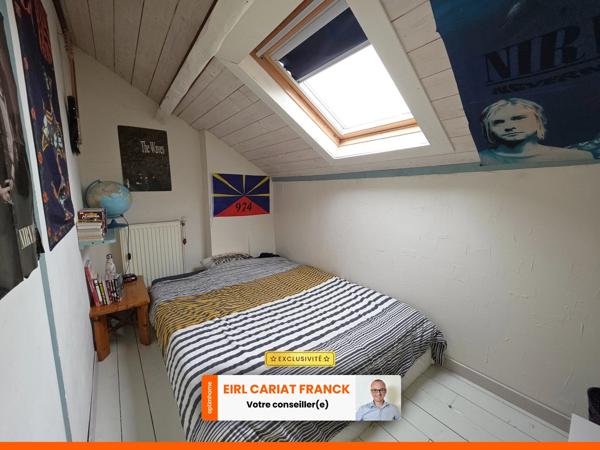 MAISON DE 104 M² AVEC SOUS-SOL, L’ENSEMBLE SUR 1270 M² DE TERRAIN CLOS :