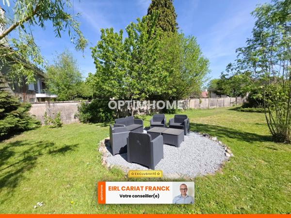MAISON DE 104 M² AVEC SOUS-SOL, L’ENSEMBLE SUR 1270 M² DE TERRAIN CLOS :