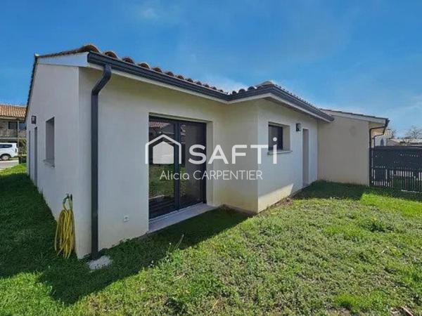 Maison récente sous garantie décennale avec trois chambres