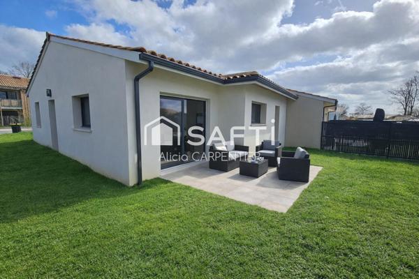 Maison récente sous garantie décennale avec trois chambres