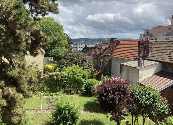 Appartement T3 à vendre ROUEN rive droite, surface habitable 75 m2 + cave + 2 places de parking.