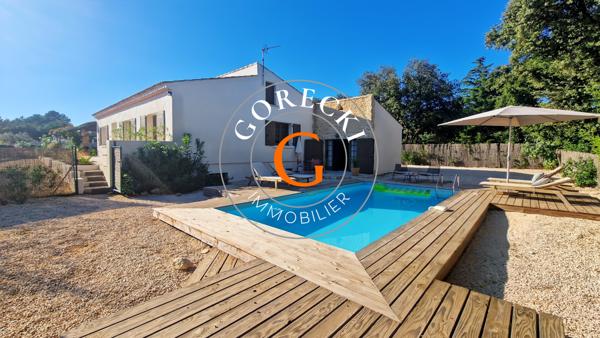 Uzès (30700) A vendre superbe villa à seulement 3 minutes d'Uzès