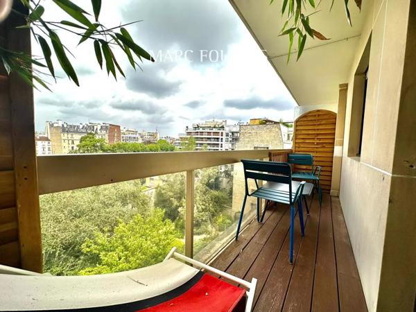 2 pièces, 6ème étage, balcon, résidence HESPERIDES