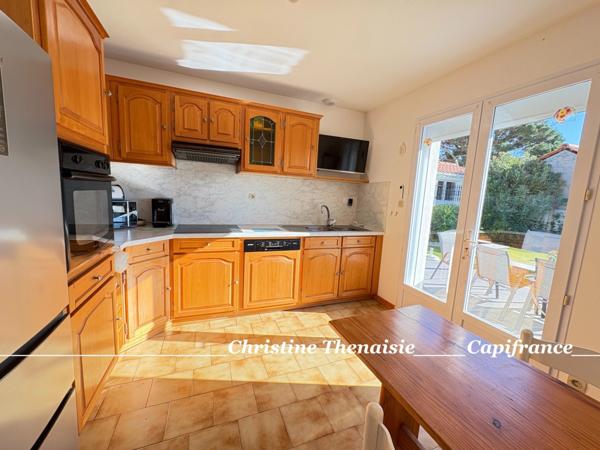 Maison à vendre Plain-Pied, adaptée PMR, 2 chambres, garage et emplacement pour camping-car SAINT HILAIRE DE RIEZ (85)