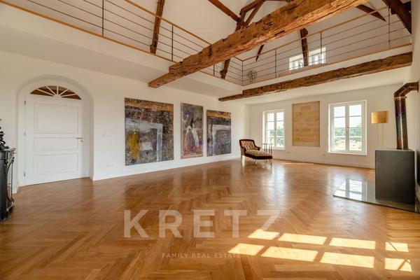 Duplex de 150 m² niché au cœur d’un château en Dordogne