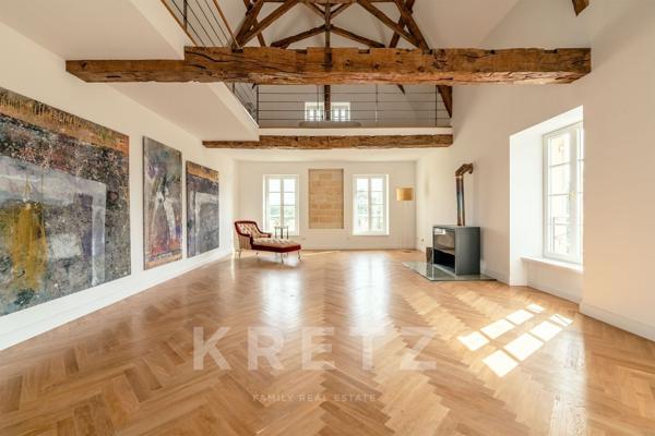 Duplex de 150 m² niché au cœur d’un château en Dordogne