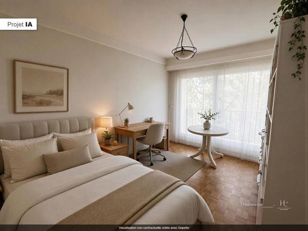 Appartement T3 de 75m2 Haut-Pavés cave stationnement, Nantes 44000