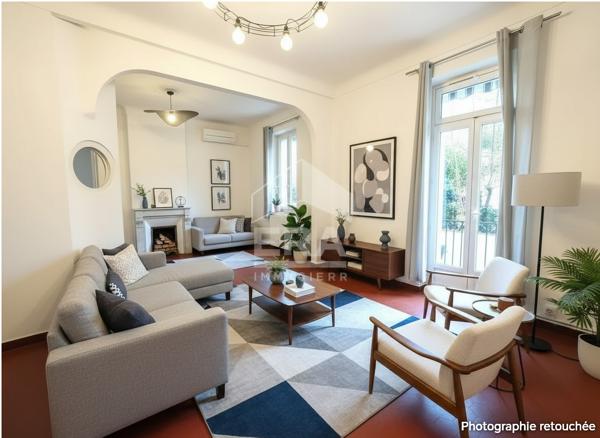 Appartement T4 + Terrasse  de 24m2 à Marseille - Quartier Baille