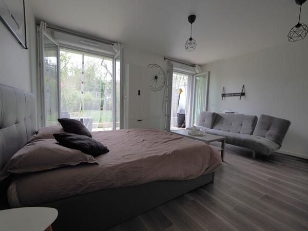 EXCLUSIVITÉ  Studio meublé avec jardin à Romainville