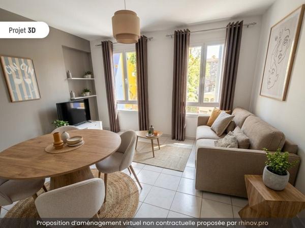 Appartement à vendre |  Agde |  3 pièces | 50,4 m²