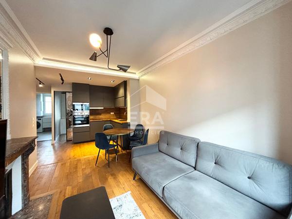 À louer - Charmant 2 pièces meublé à Levallois - Ascenseur, parquet, gardien, cave