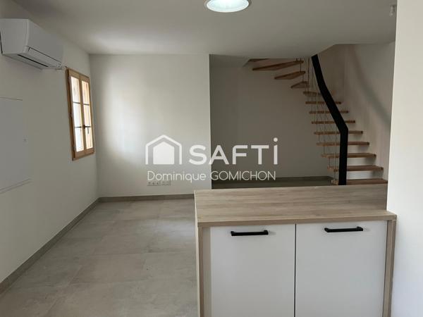 Maison de village refait à neuf, au calme,  à proximité des commerces