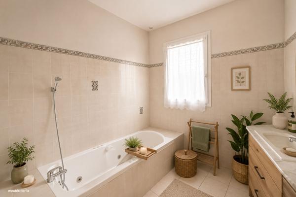 Carqueiranne Belle villa avec espace de vie de plain pied au Calme