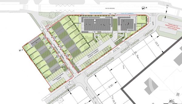 Appartement F4 à vendre  4 pièces - 86,80 m2 PFULGRIESHEIM - 67