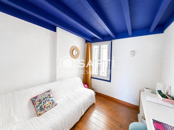 Appartement T3 duplex esprit loft avec terrasses et cave