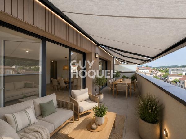 Appartement d'exception – Dernier étage avec terrasse – Bourgoin-Jallieu