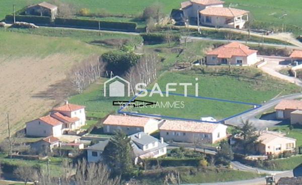 TERRAIN A BATIR DE 749M2 A FAYET