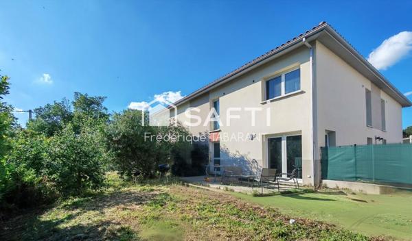 Maison T4 avec jardin et double garage + Parking