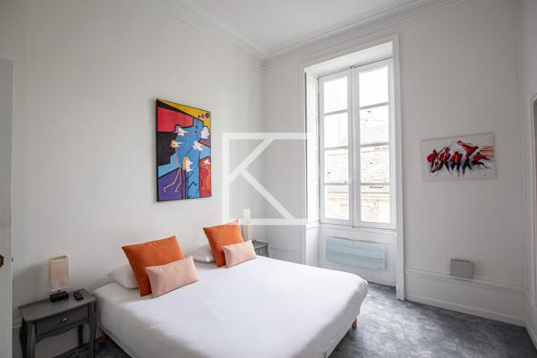 Bel appartement Haussmanien avec garage, rénové, à 2 pas du Chateau.