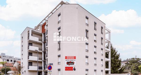 À vendre Studio 18 m² - Villeurbanne 69100