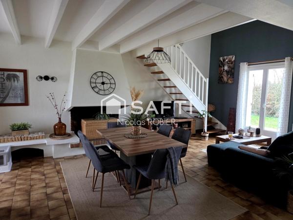 LUMINEUX PLAIN PIED TROIS CHAMBRES JARDIN GARAGE !