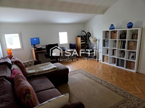 LUMINEUX PLAIN PIED TROIS CHAMBRES JARDIN GARAGE !