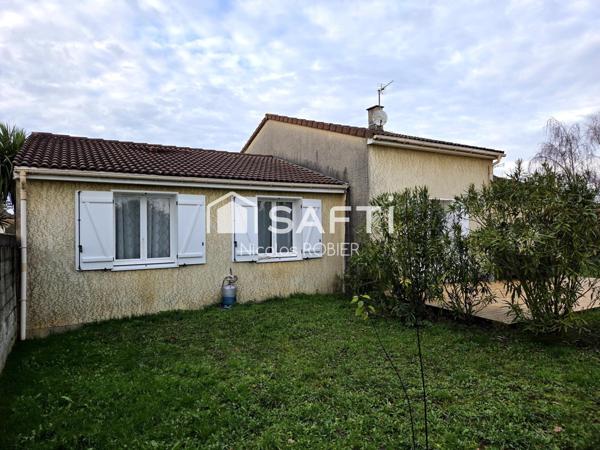 LUMINEUX PLAIN PIED TROIS CHAMBRES JARDIN GARAGE !