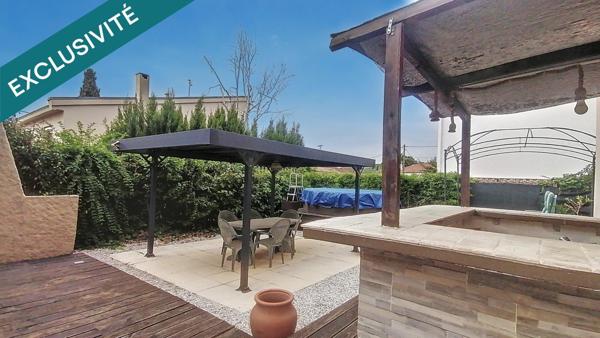 maison 4 faces +appartement T3- garage, jardin