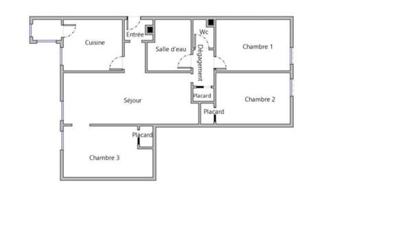 Appartement à vendre 4 pièces 68 m² Lyon 8