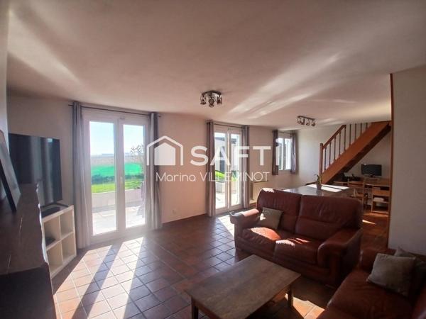 jolie maison avec 4 chambres